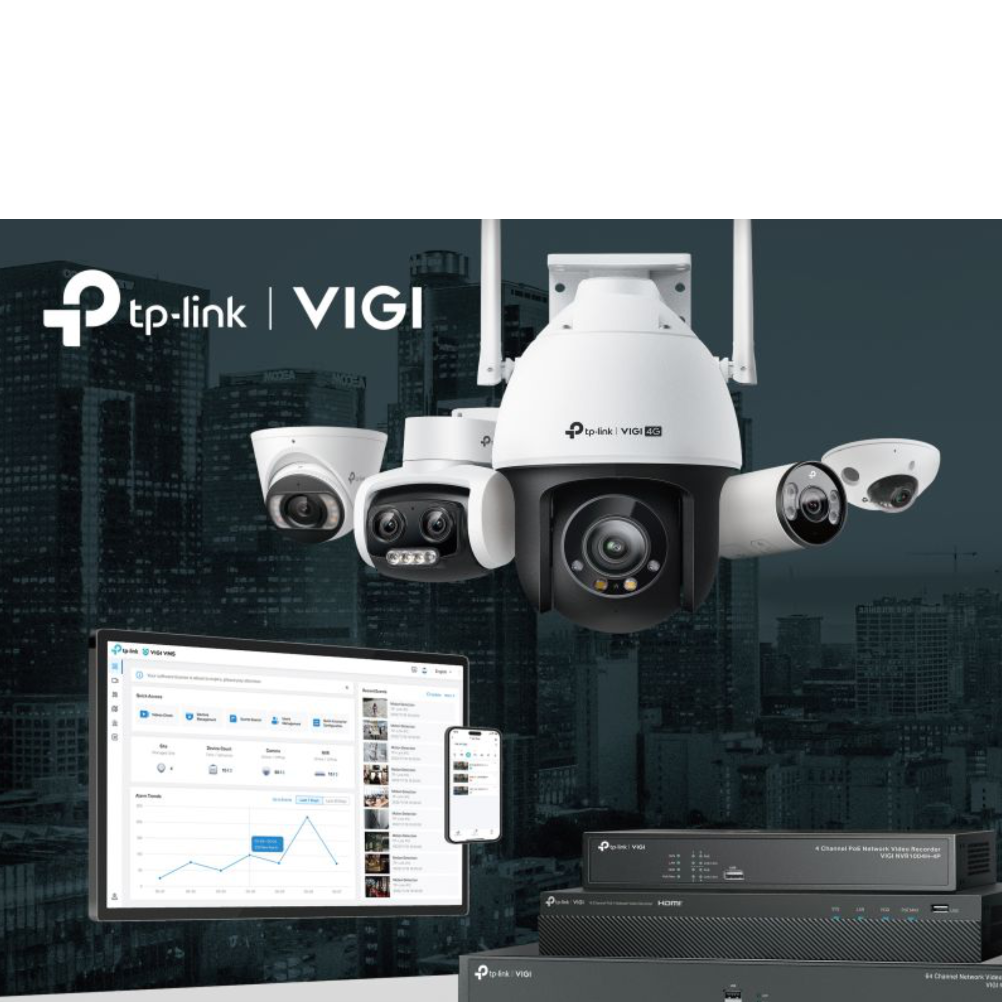 TP-Link Entry Level Network Security Surveillance Cameras