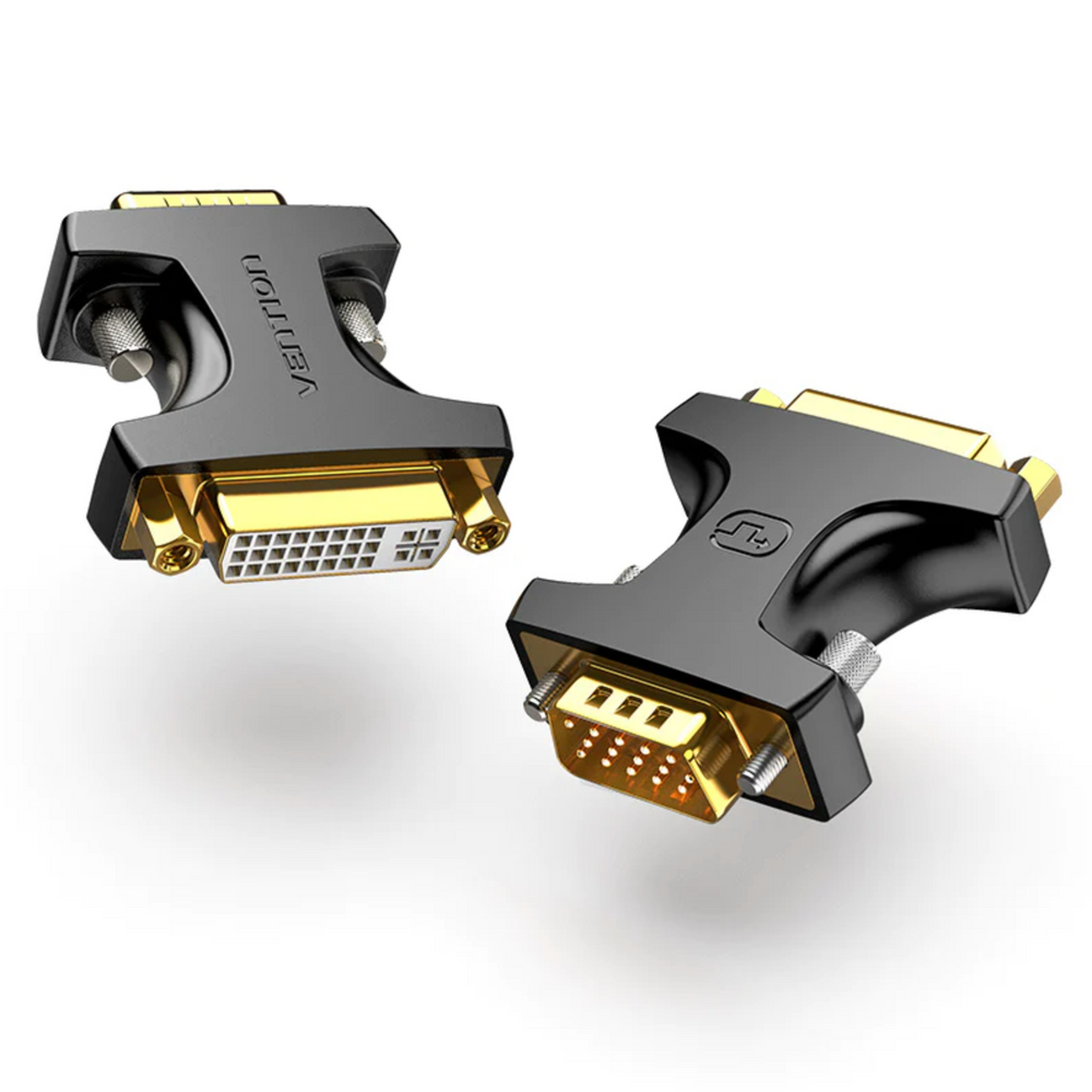 VEN-DDDB0 - Vention VGA Male to DVI Female Adapter Black