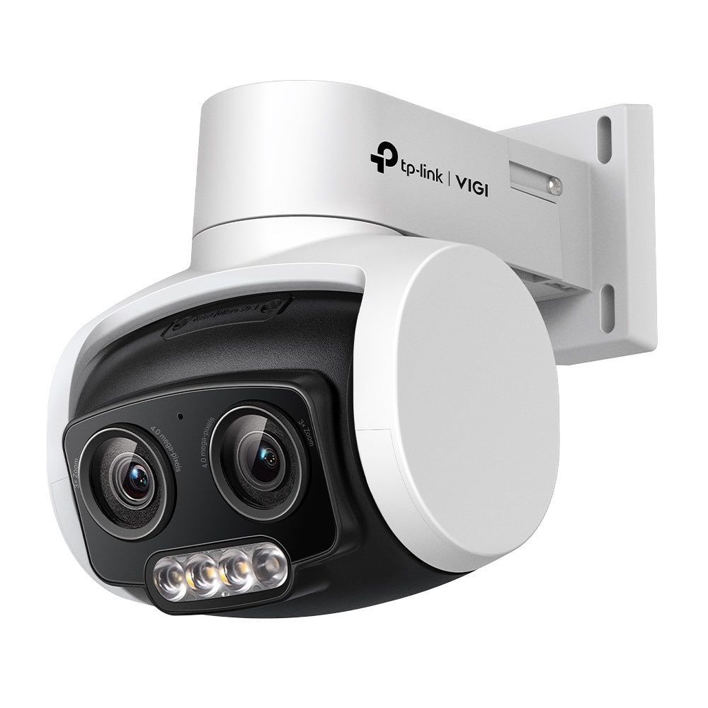 TL-VIGIC540V - TP-Link VIGI C540V (4-12mm) 4MP Outdoor Full-Color Dual-Lens Varifocal Pan Tilt Network Camera