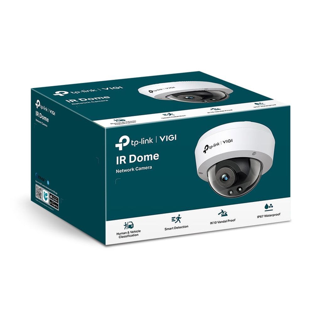 TL-VIGIC220I(2.8MM) - TP-Link VIGI C220I (2.8mm) 2MP Outdoor IR Dome Network Camera