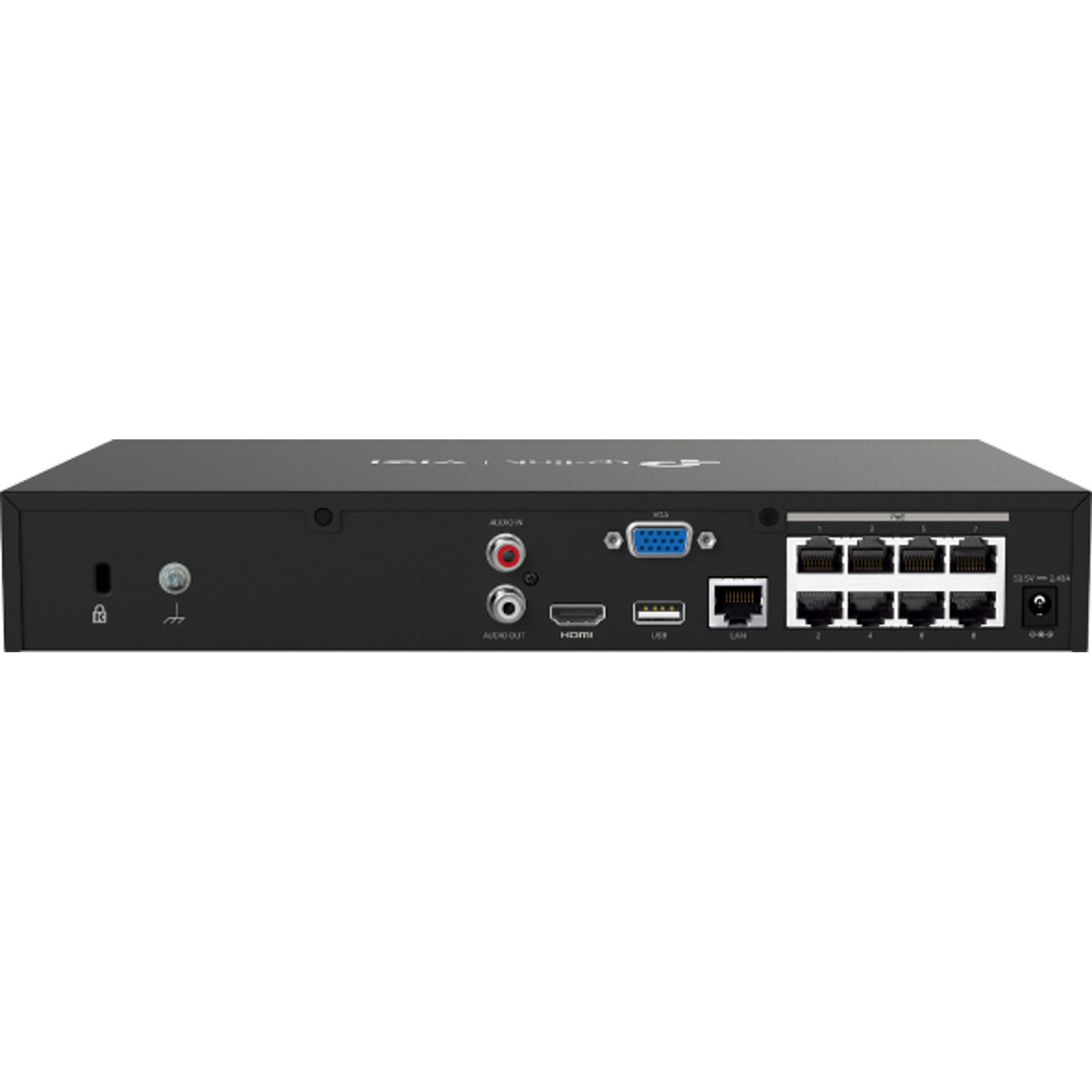 VIGI NVR1008H-8MP - TP-Link 8 Channel PoE+ Network Video Recorder