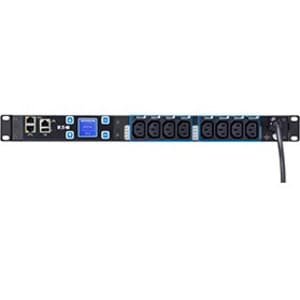 EMIH28 - Eaton ePDU Metered EMIH28 8-Outlet PDU - Metered - IEC 60320 C20 - 8 x IEC 60320 C13 - 230