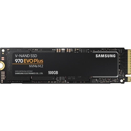 MZ-V7S500BW - Samsung 970 EVO Plus 500 GB Solid State Drive - M.2 2280 Internal - PC