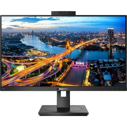 Philips 275B1H 27" Class Webcam WQHD LCD Monitor - 16:9 - Textured