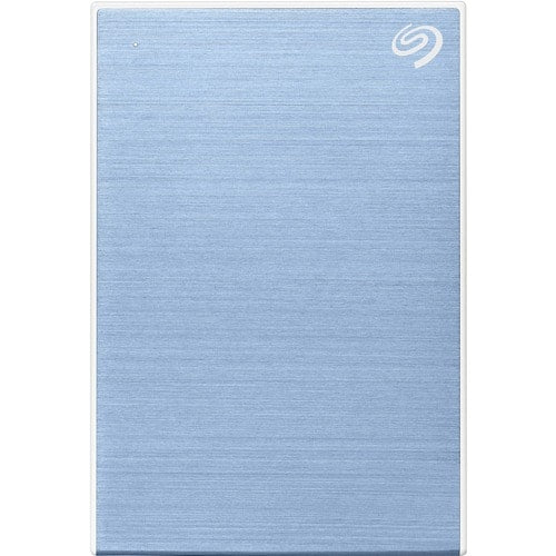 Seagate One Touch STKZ4000402 4 TB Portable Hard Drive - External - Light Blue -