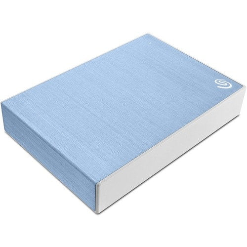 Seagate One Touch STKZ4000402 4 TB Portable Hard Drive - External - Light Blue -