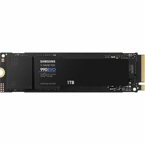 MZ-V9E1T0BW - Samsung 990 EVO 1 TB Solid State Drive - M.2 2280 Internal - PCI Expre