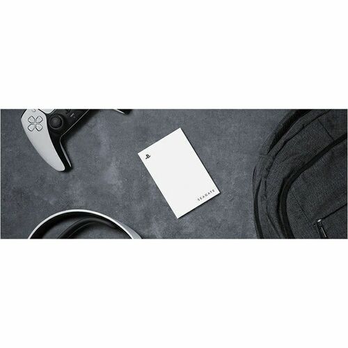 Seagate Game Drive STLV5000200 5 TB Portable Hard Drive - External - White - Gam