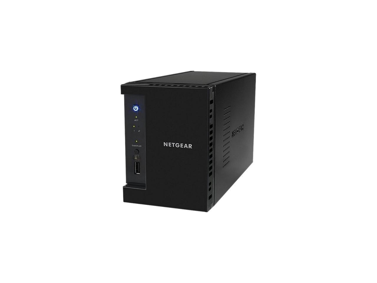 RN31221E-100AJS - Netgear ReadyNAS 312 RN31221E-100NAS 2x1TB Enterprise Network Attached Storage