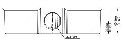 UniView TR-JB04-D-IN - Weatherproof Aluminium Alloy Junction-Box