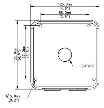 UniView TR-JB07/WM03-F-IN - Weatherproof Aluminium Alloy Wallmount Bracket