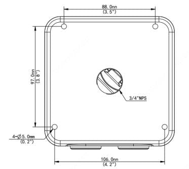 UniView TR-JB07-D-IN - Weatherproof Cable Junction Box