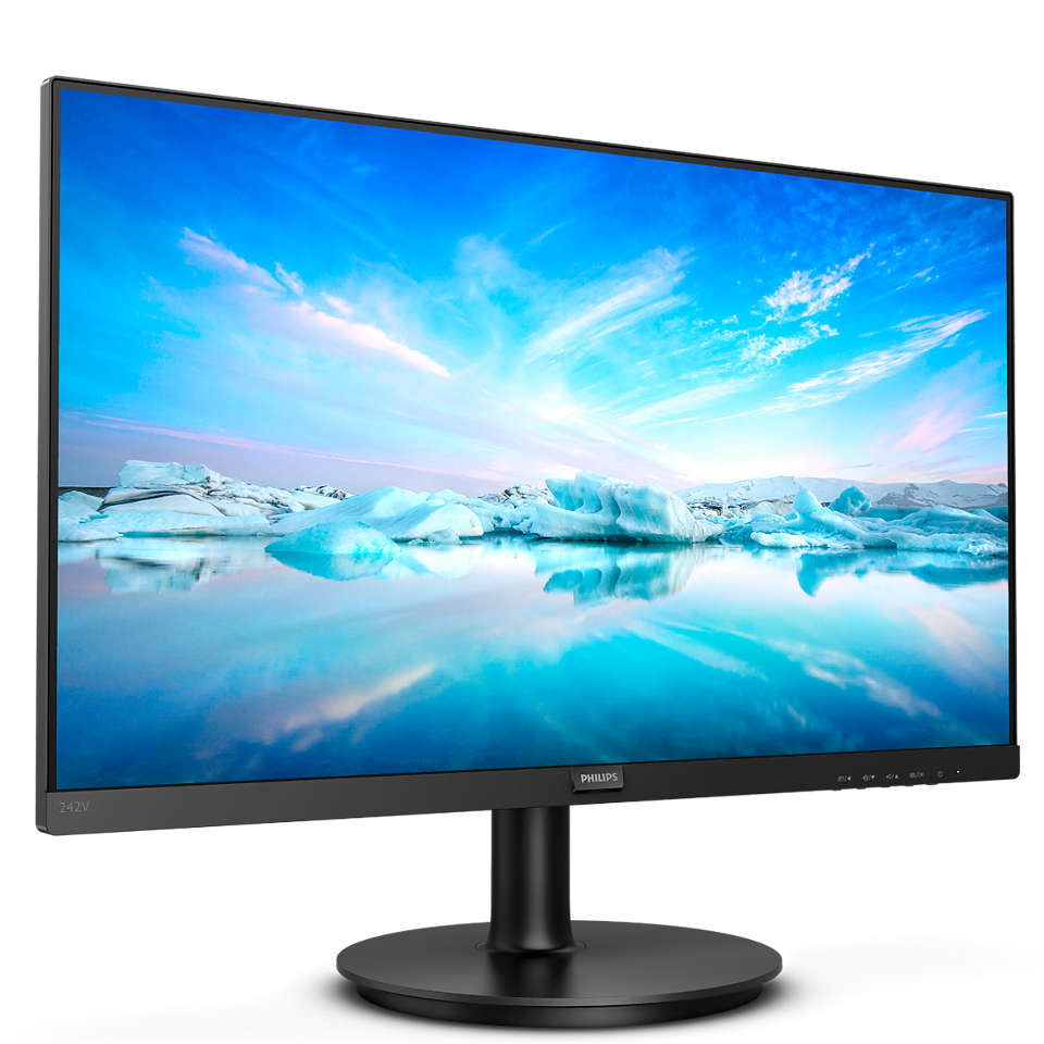 242V8A/75 - Philips 60.5cm (23.8") Full HD WLED LCD Monitor - 16:9