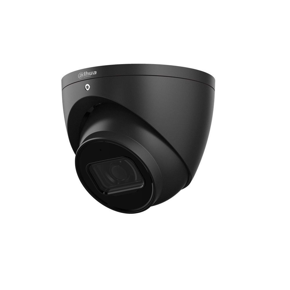 DH-IPC-HDW3641EMP-S-S2-2.8MM-B - Dahua - 6MP IP Turret Camera 50m IR, WizSense, IVS, 2.8mm Lens - Black