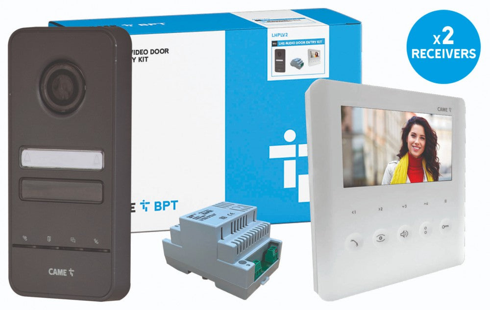 BPT-LHS-V-Kit - BPT Video Entry Panel, impact resistance, expandable to 4 calls