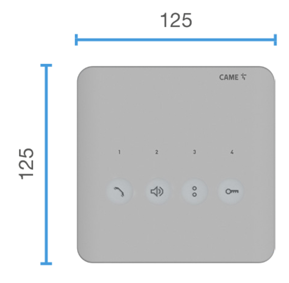 BPT-PLX-A - BPT Audio Intercom Handset