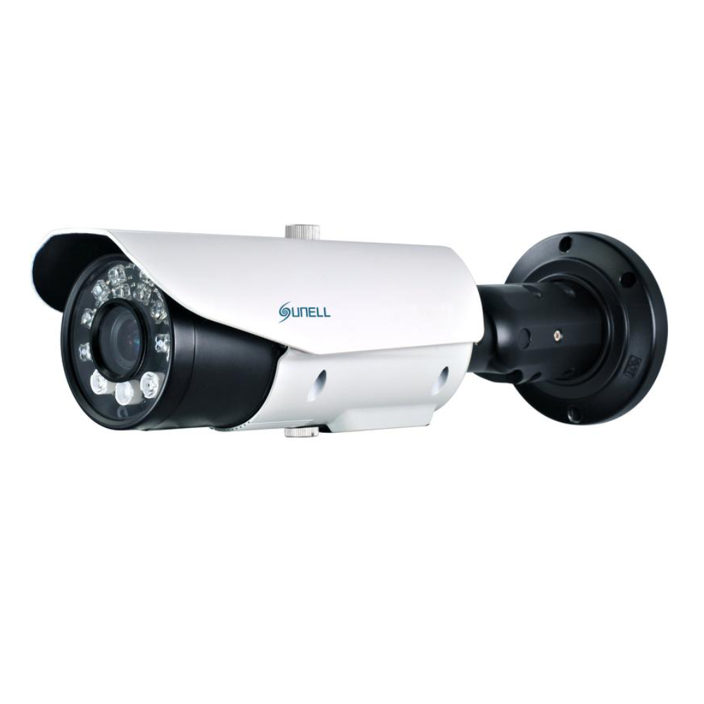 Sunell - 2MP large IR Bullet, 3-12mm lens, 12VDC/PoE, 30-50m IR