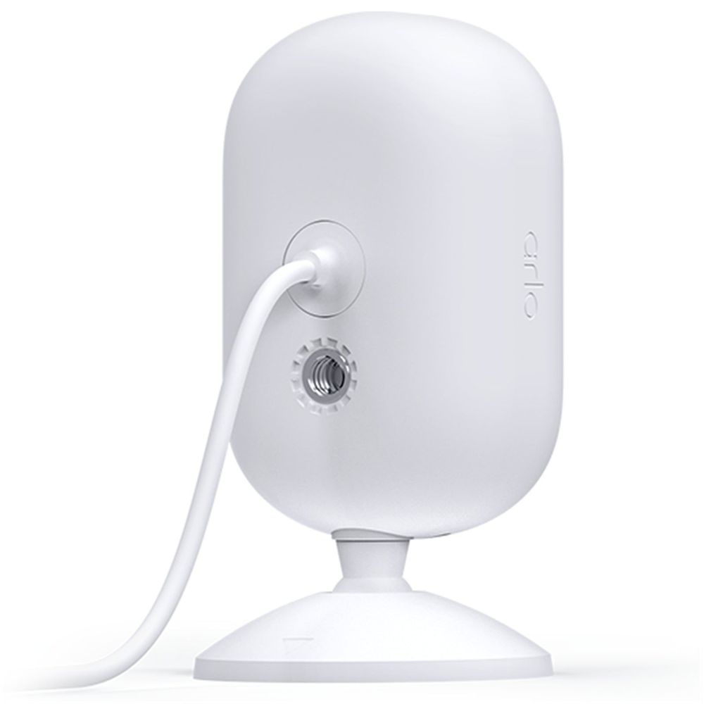 Arlo Essentials 4 Megapixel Indoor 2K Network Camera - Colour - White