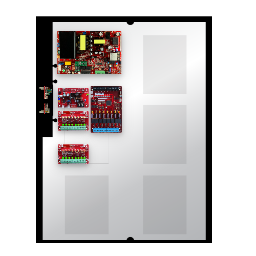 FPAC-BNL4 - FERN360 Four port network monitoring module, managed