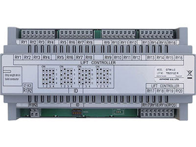 GTW-LC - Aiphone Lift interface module for GT system. Provides 20 relay outputs for lift control