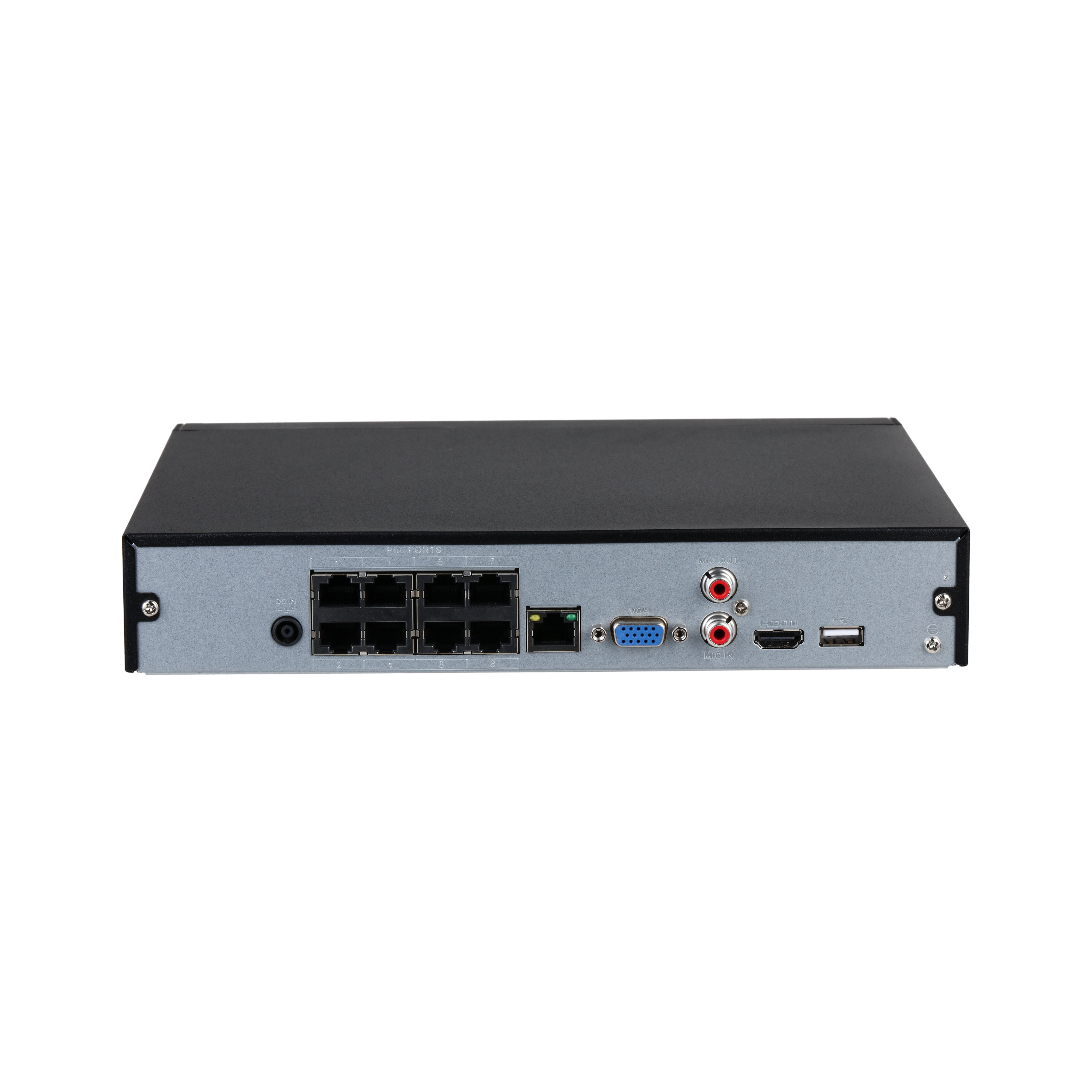 DHI-NVR4108HS-8P-4KS2/L - Dahua - 8 Channel Compact 1HDD 1U 8PoE Network Video Recorder