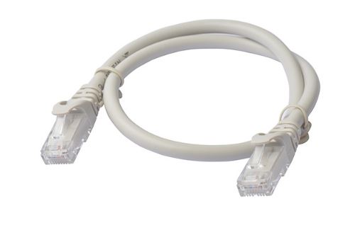 PL6A-0.5GRY - Cat 6a UTP Ethernet Cable, Snagless - 0.5m (50cm) Grey