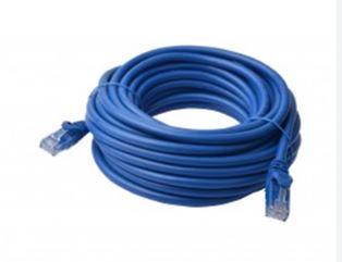 PL6A-40BLU - Cat 6a UTP Ethernet Cable, Snagless - Blue 40M