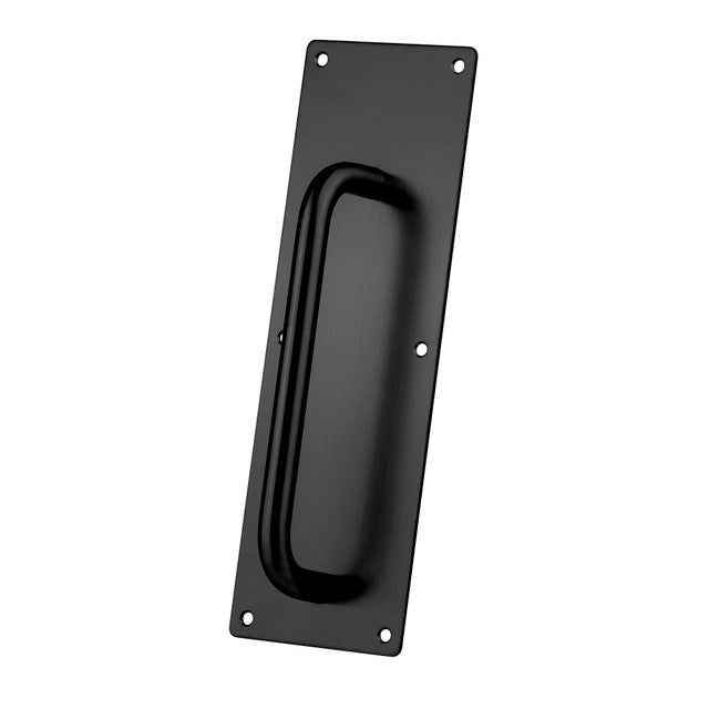 PP3.x - Pull Plate 300 x 100 x 1.8mm face fixed - Stainless Steel or Black PP3.x - Pull Plate 300 x 100 x 1.8mm face fixed - Black