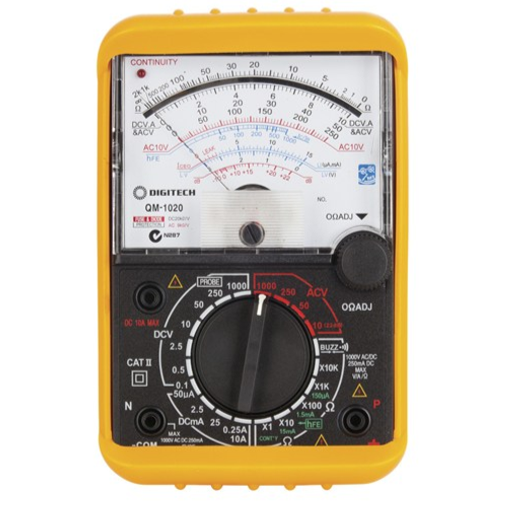 QM1020 Analogue Movement Multimeter