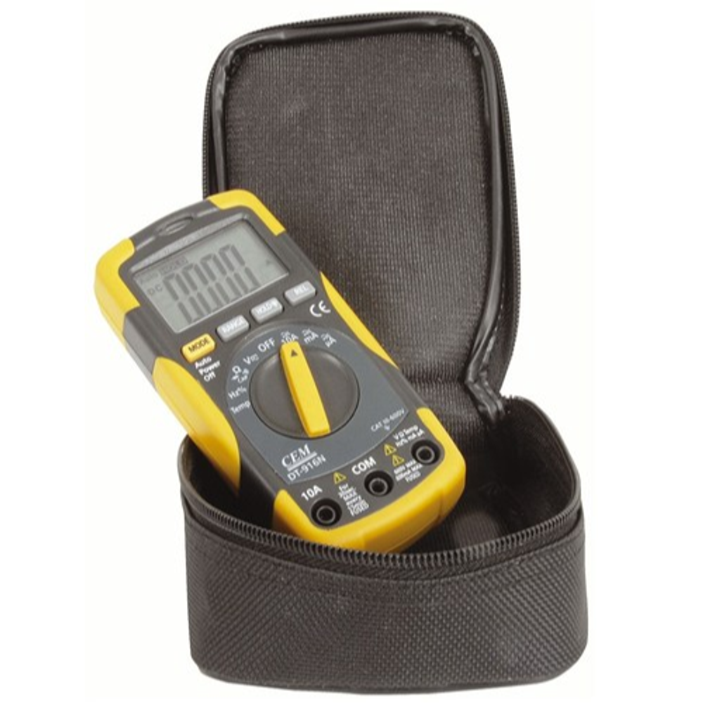 QM1323 Cat III Multimeter with Temperature