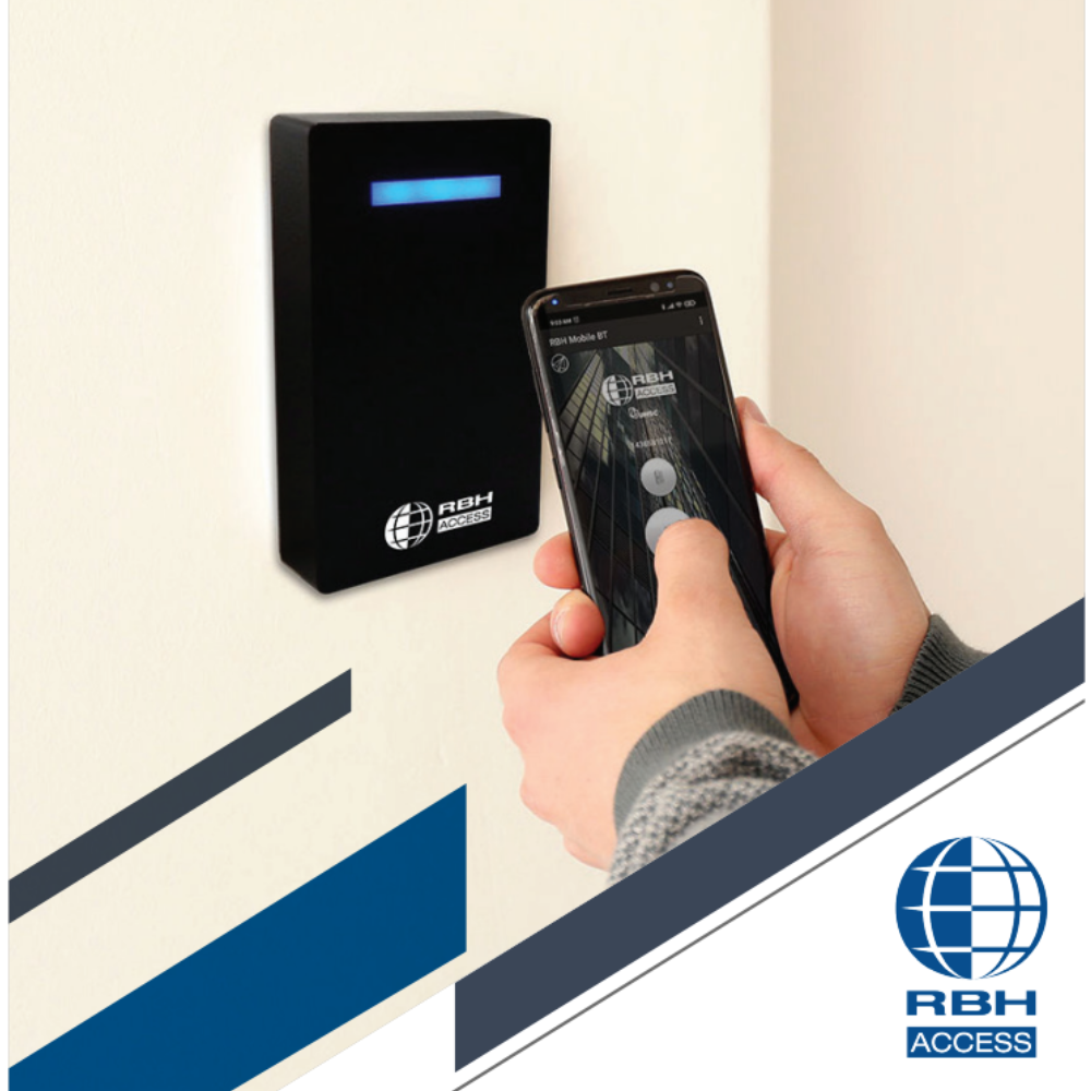 RBH-M45-DNB-D-O - RBH - UHSC DESFire OSDP Reader, SECTOR Read, NFC +BLE, Mullion