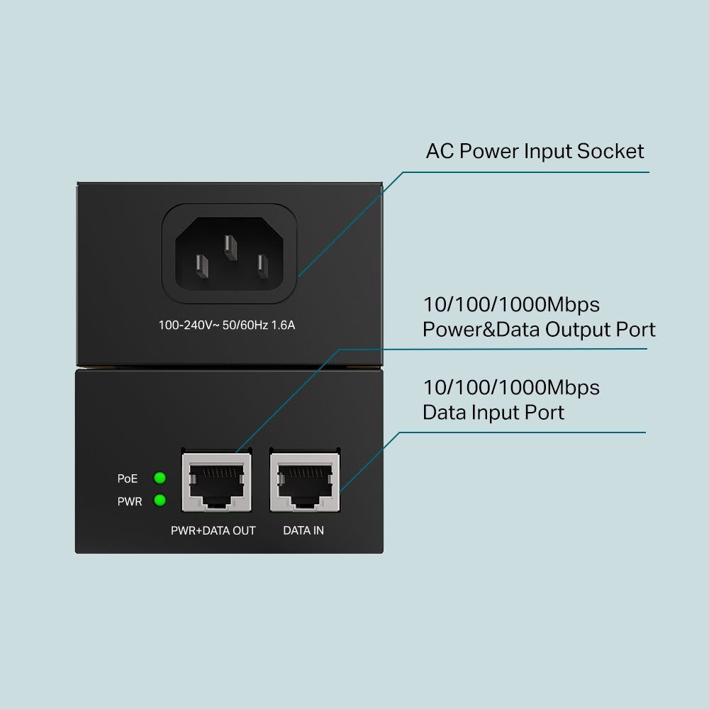 TL-POE170S - TP-Link PoE++ Injector