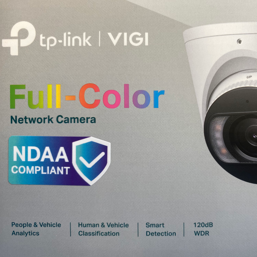 VIGI C455(2.8mm) - TP-Link VIGI 5MP Full-Colour Turret Network Camera