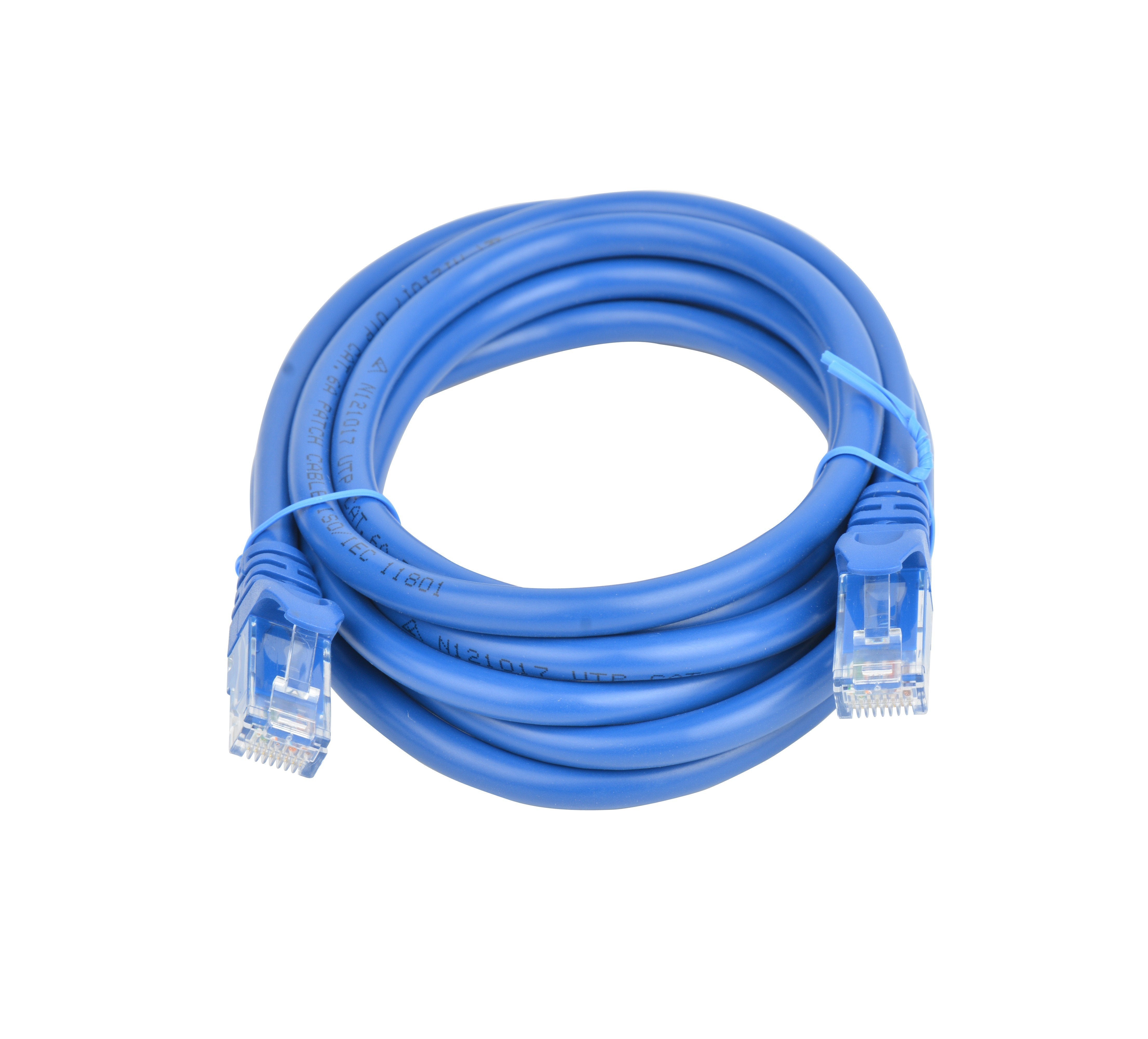 PL6A-2BLU - Cat 6a UTP Ethernet Cable, Snagless - 2m Blue