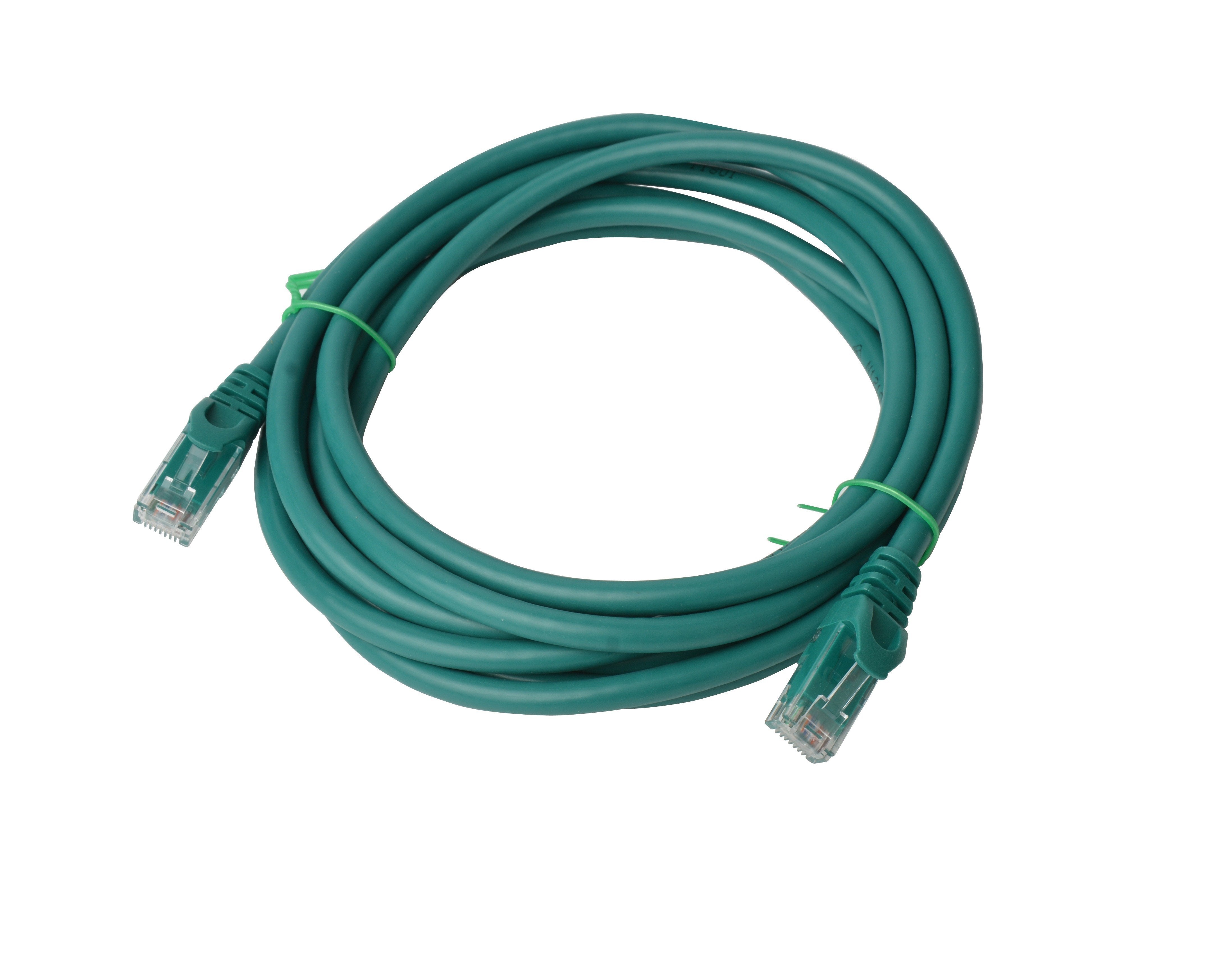 PL6A-3GRN - Cat 6a UTP Ethernet Cable, SnaglessÂ - 3m Green