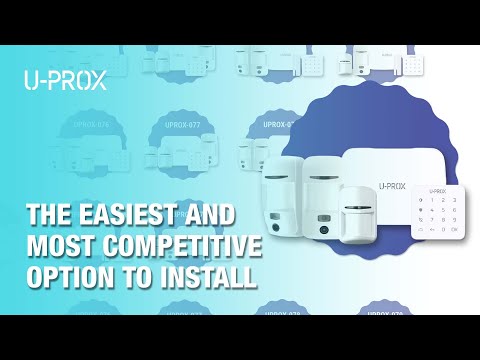 U-Prox-Kit3 - Wireless Control Hub, 2x PIR, 1x PIR Cam, 1x Keypad, 1x Indoor Siren, 1x Outdoor Sounder-23