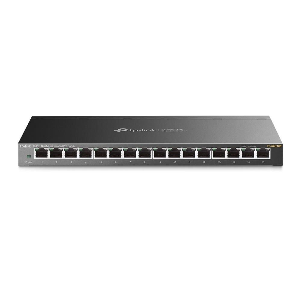 TL-SG116E - TP-Link TL-SG116E 16-Port Gigabit Unmanaged Pro Switch