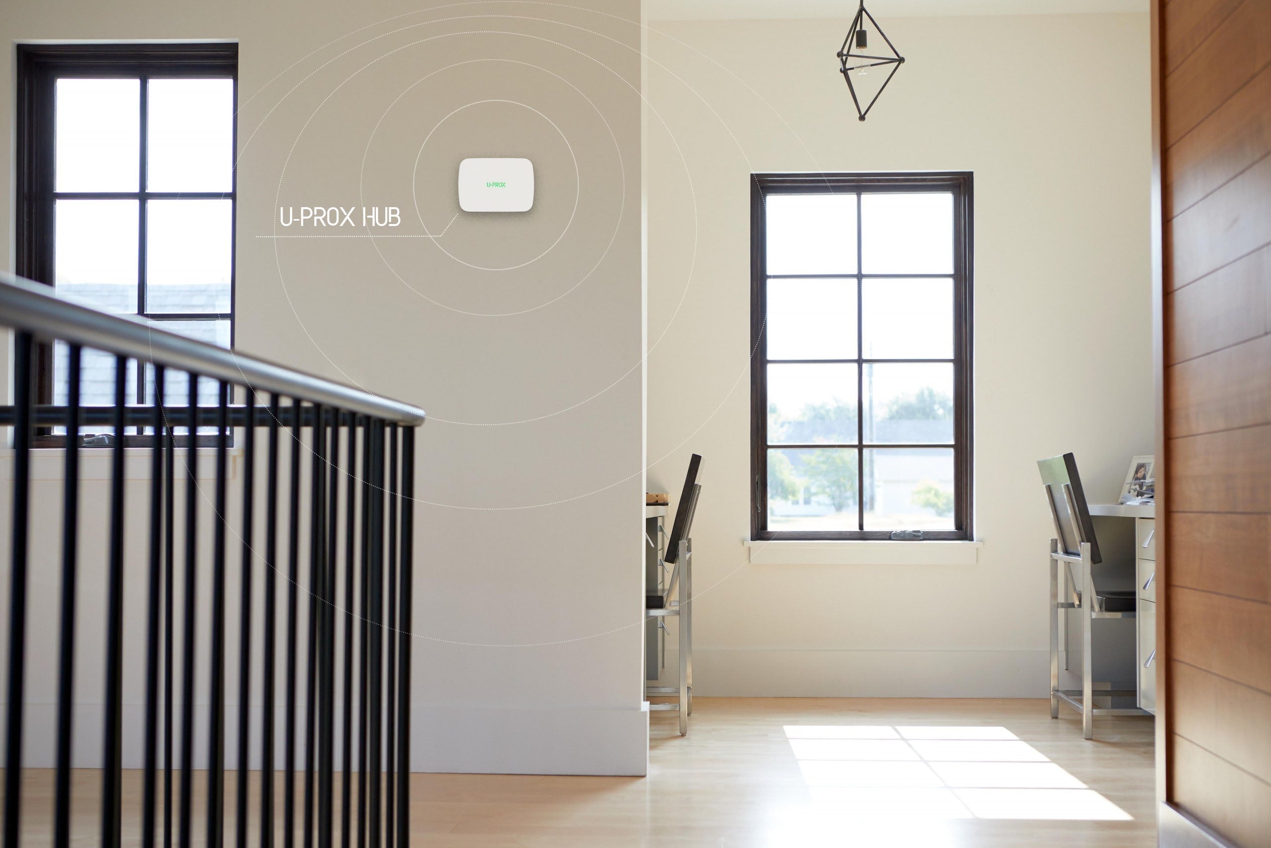 U-Prox-Kit6 - Wireless Control Hub, 2x Combi PIR, 1x Indoor Siren, 1x Outdoor Sounder