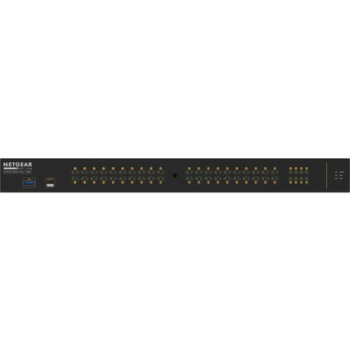 GSM4248P-100AJS Netgear M4250-40G8F-PoE+ AV Line Managed Switch - 40 Ports - Manageable - 3 Layer Supported