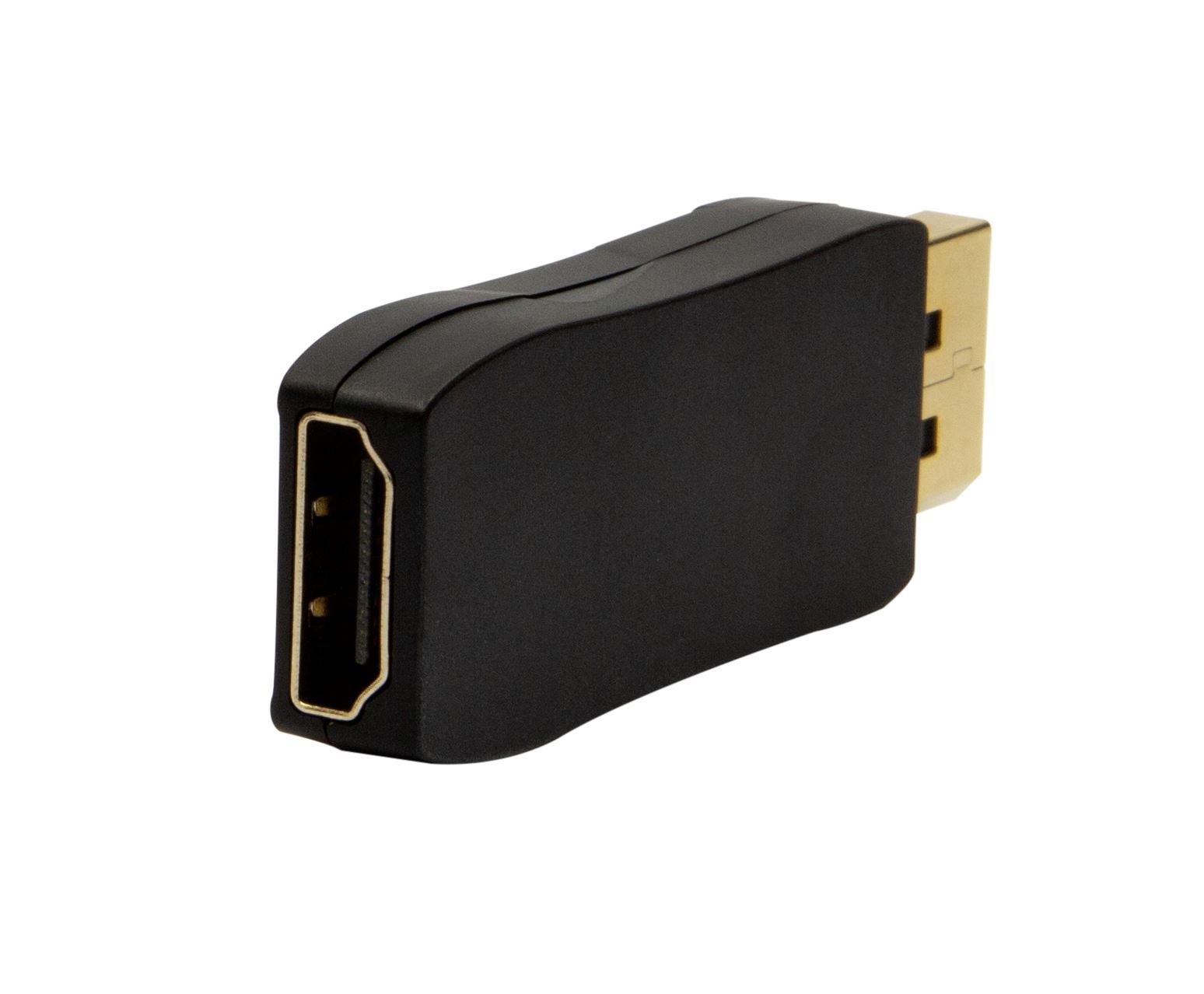 A-DP-HDMIF-4K30 Dynamix DisplayPort Male to HDMI Female Adapter. Passive Converter