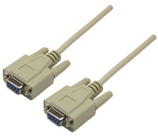 C-NM9-FF - Dynamix 2m Null Modem Cable DB9 F/F