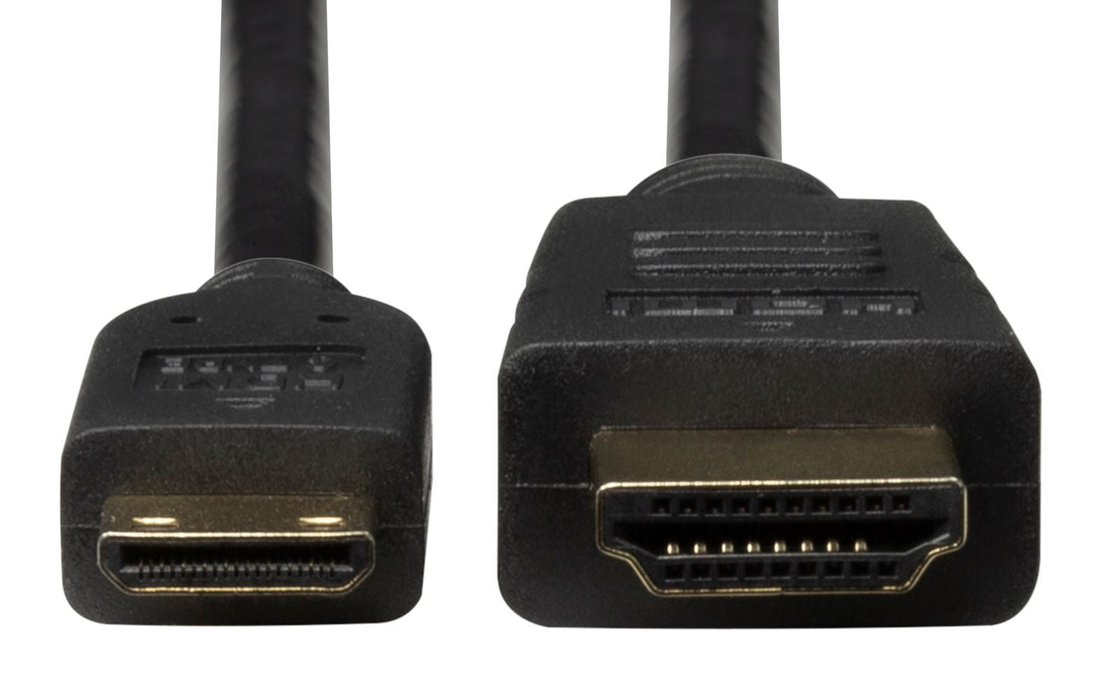 C-HDMI14-HM-2 C-HDMI14-HM-2 Dynamix 2m HDMI to HDMI Mini Cable High-Speed with Ethernet