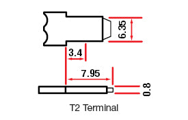 PS1270 - Century PS Series 12VDC 7Ah Alarm Battery