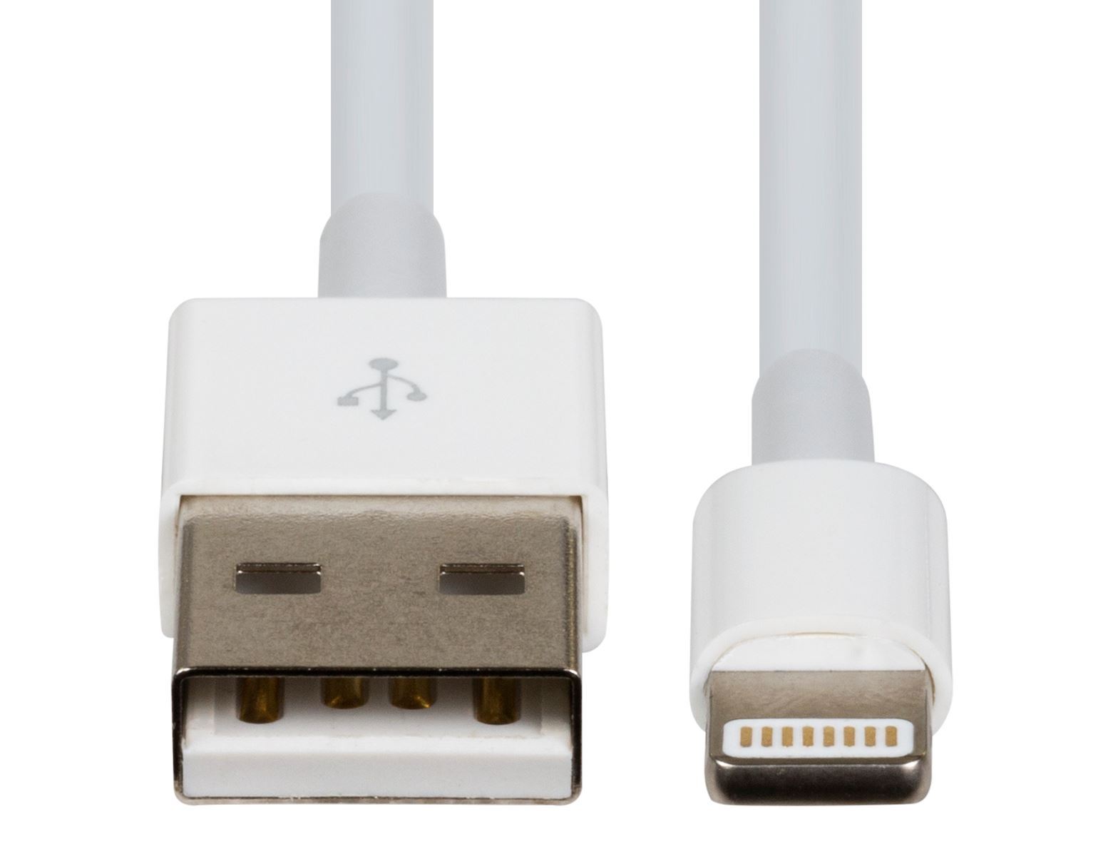 C-IP5-018 - Dynamix 180mm USB-A to Lightning Charge & Sync Cable. For Apple