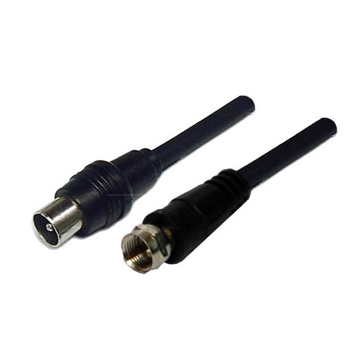 CA-FRF-2 - Dynamix 2m RF PAL Male to F-Type Male Coaxial Cable