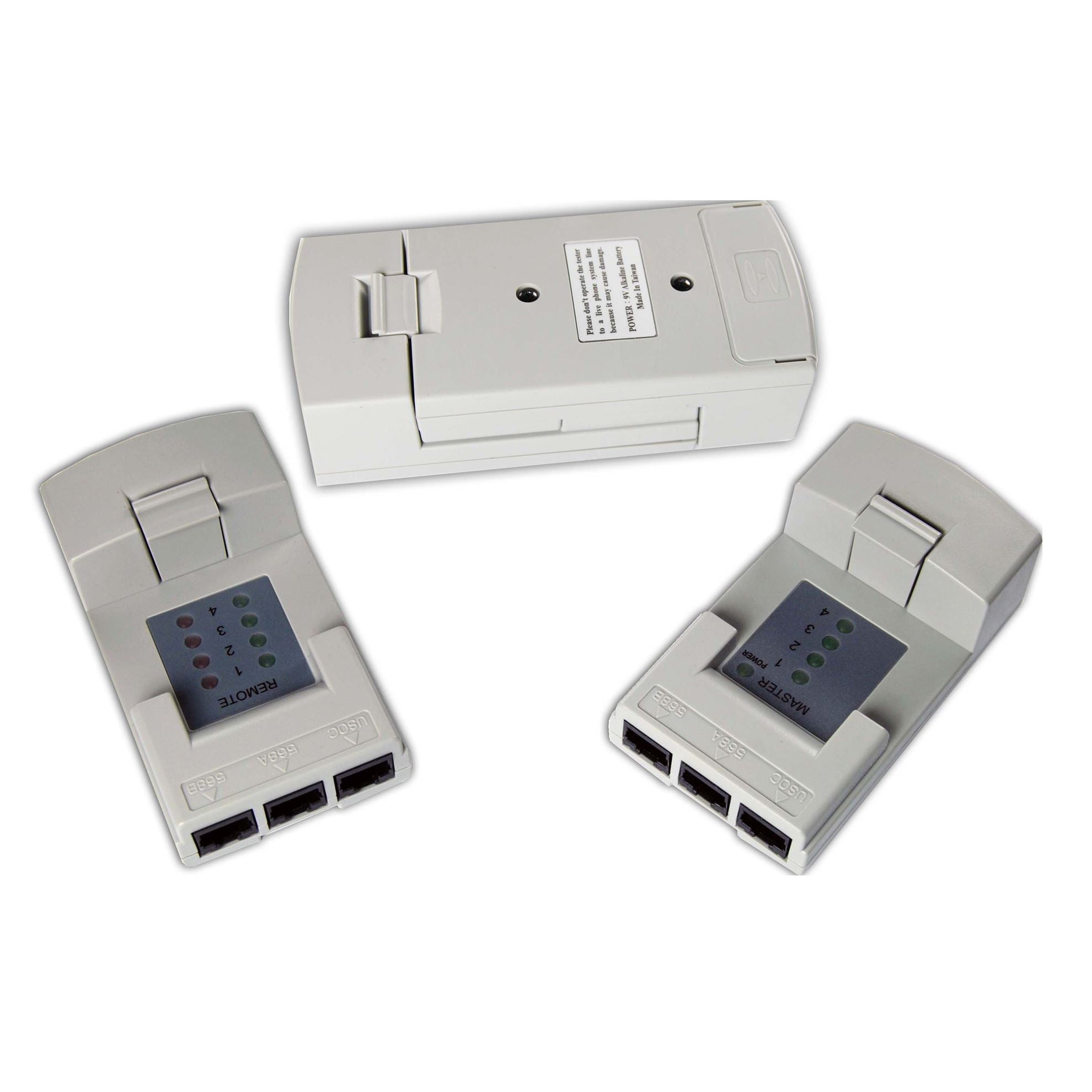 DYNAMIX UTP RJ45 LAN Link Tester for RJ45 (568A & 568B) & USOC cable