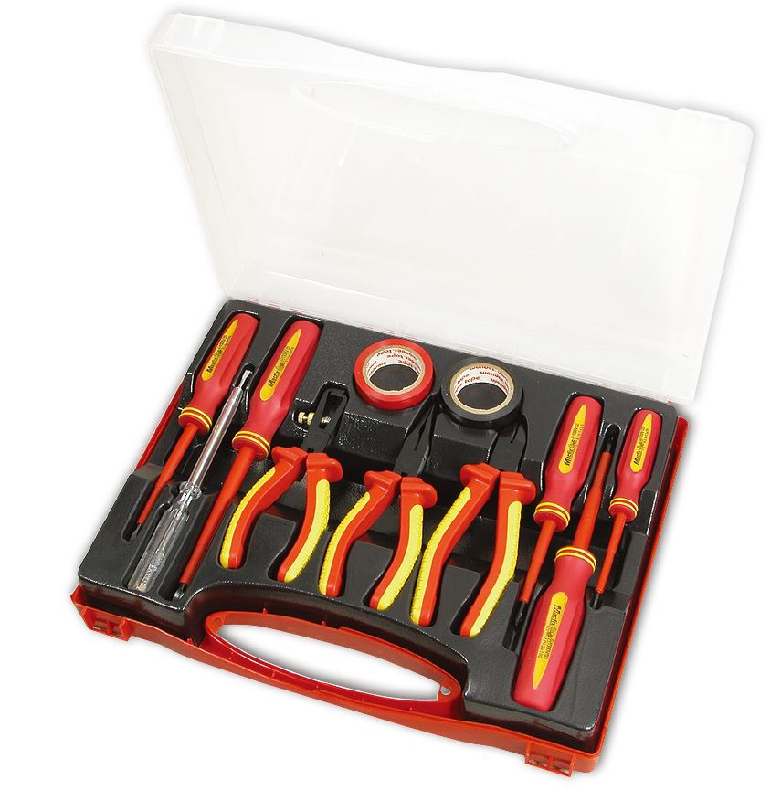 GOLDTOOL 11-Piece Electrical Insulated Screwdriver Set.