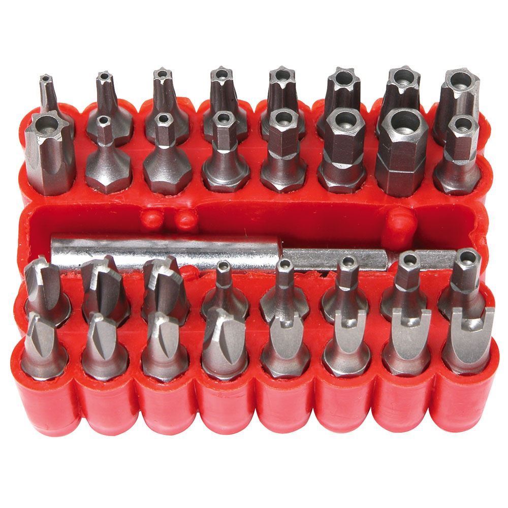 GOLDTOOL 33 Piece Security Bit Set.