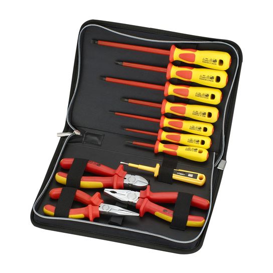 TC-ELE11 - SPROTEK 11 Piece Screwdriver & Plier Set. 1000V Insulated.