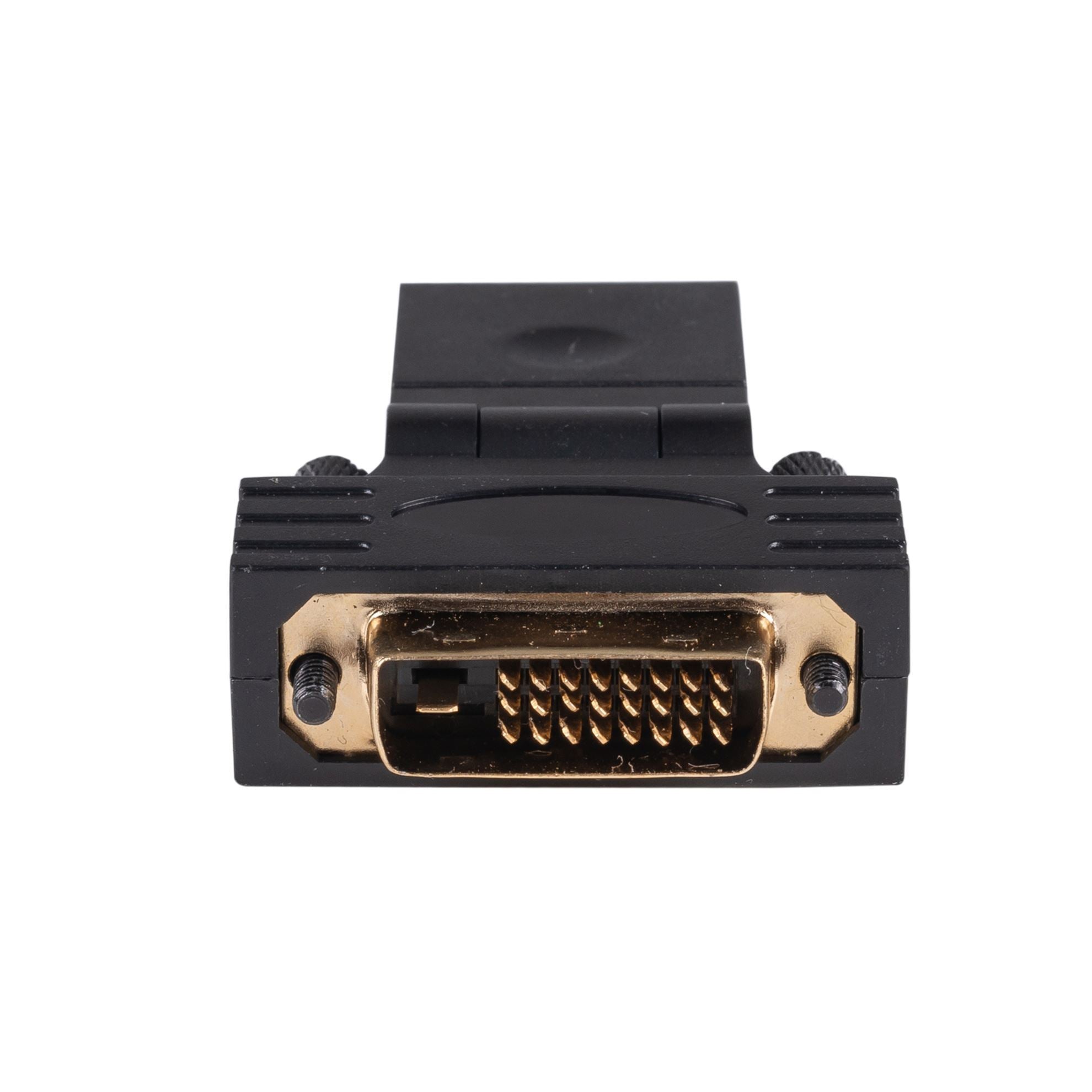 A-HDMIF-DVIM A-HDMIF-DVIM Dynamix HDMI Female to DVI-D (24+1) Male Swivel Adapter.